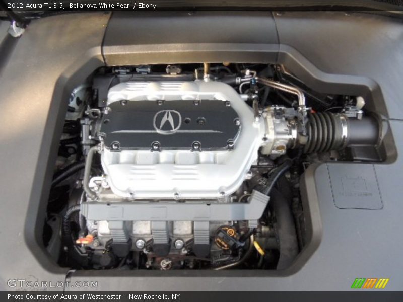 Bellanova White Pearl / Ebony 2012 Acura TL 3.5
