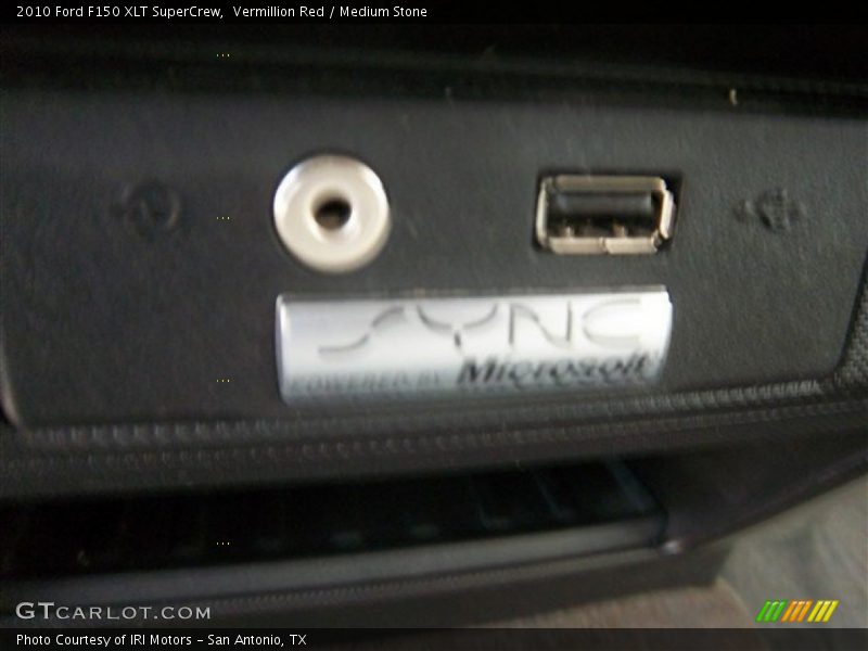 Vermillion Red / Medium Stone 2010 Ford F150 XLT SuperCrew