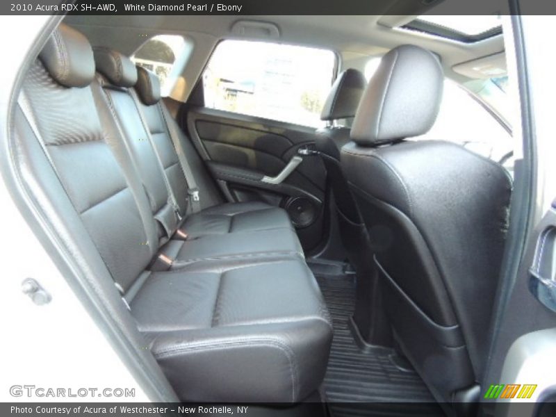 White Diamond Pearl / Ebony 2010 Acura RDX SH-AWD
