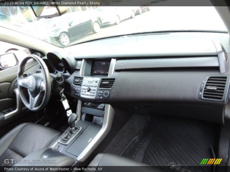 White Diamond Pearl / Ebony 2010 Acura RDX SH-AWD