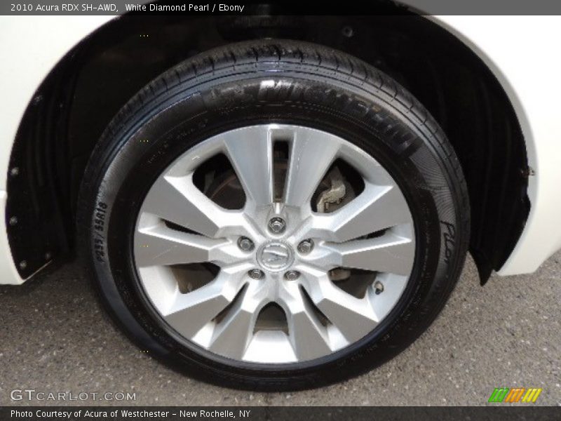 White Diamond Pearl / Ebony 2010 Acura RDX SH-AWD