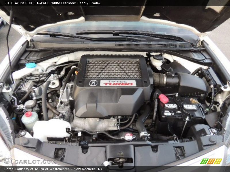 White Diamond Pearl / Ebony 2010 Acura RDX SH-AWD