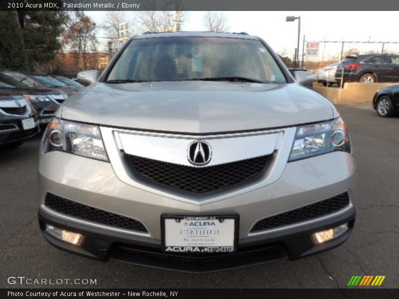 Palladium Metallic / Ebony 2010 Acura MDX
