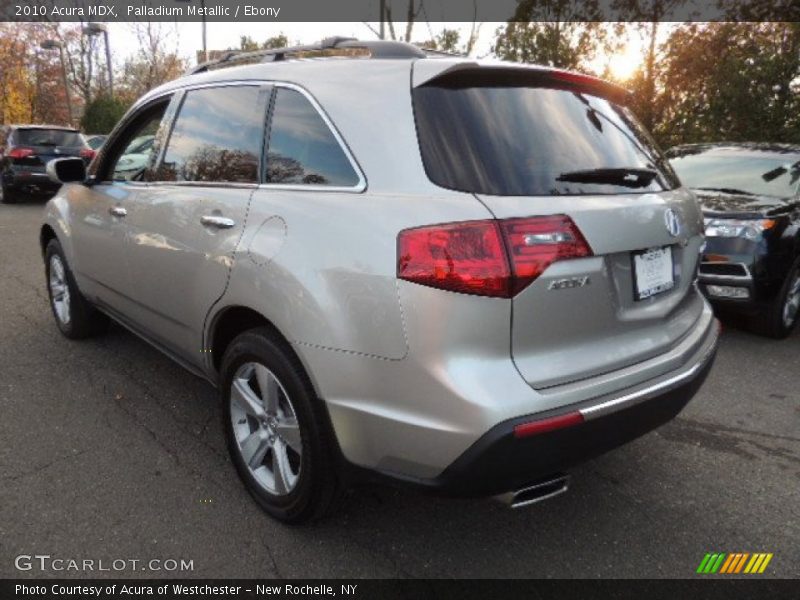 Palladium Metallic / Ebony 2010 Acura MDX
