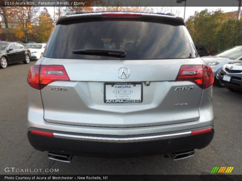 Palladium Metallic / Ebony 2010 Acura MDX