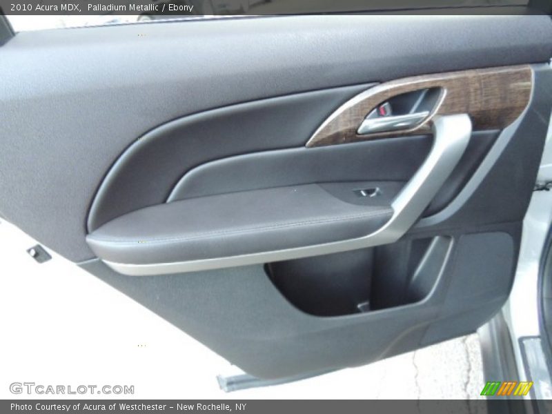 Palladium Metallic / Ebony 2010 Acura MDX