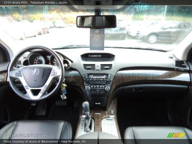 Palladium Metallic / Ebony 2010 Acura MDX