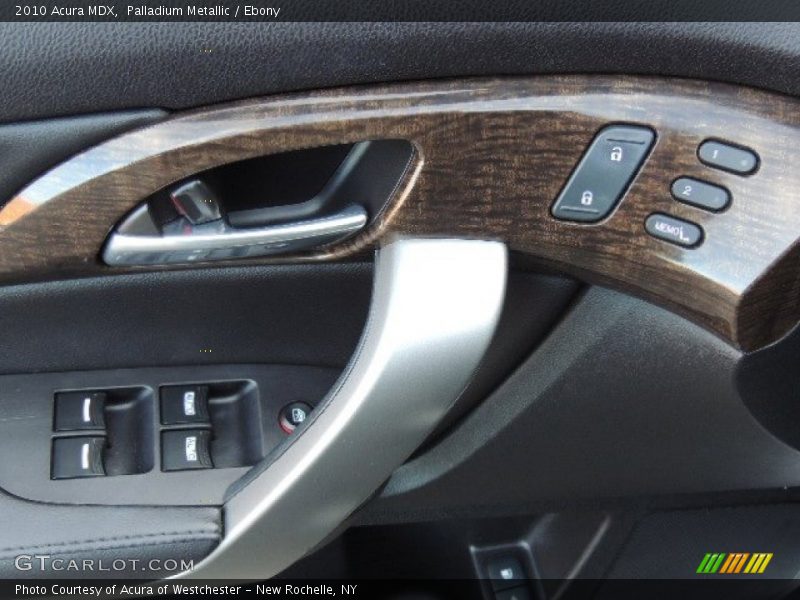 Palladium Metallic / Ebony 2010 Acura MDX
