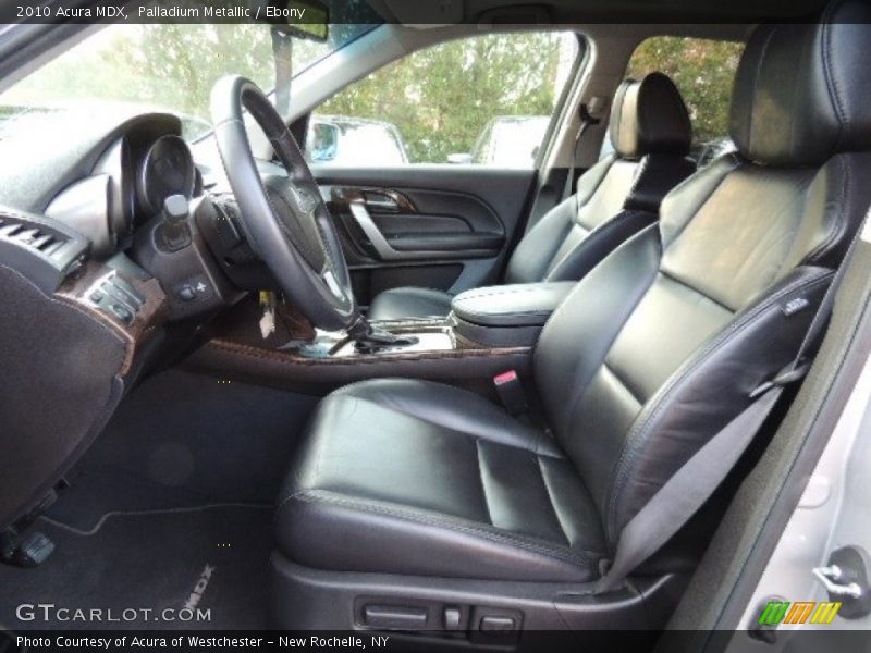 Palladium Metallic / Ebony 2010 Acura MDX