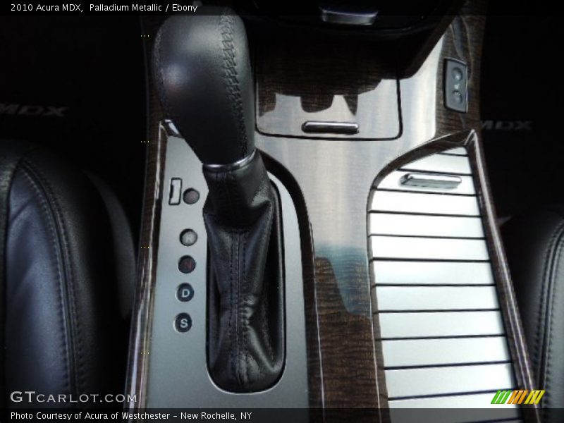 Palladium Metallic / Ebony 2010 Acura MDX