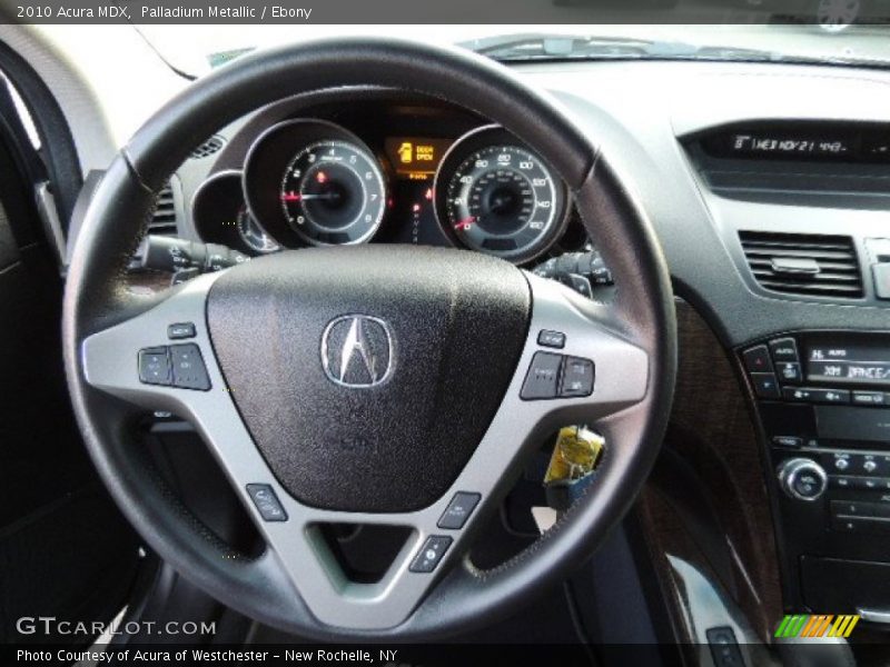 Palladium Metallic / Ebony 2010 Acura MDX