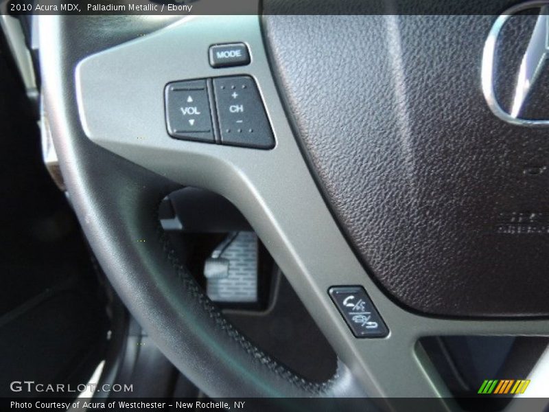 Palladium Metallic / Ebony 2010 Acura MDX