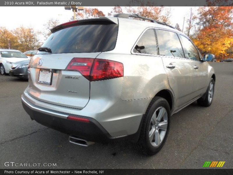 Palladium Metallic / Ebony 2010 Acura MDX