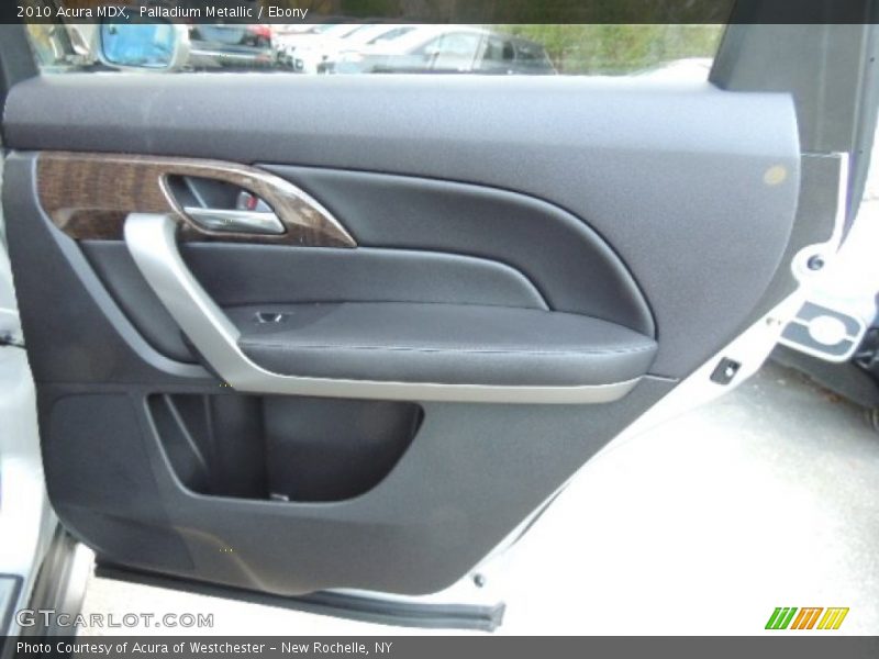 Palladium Metallic / Ebony 2010 Acura MDX