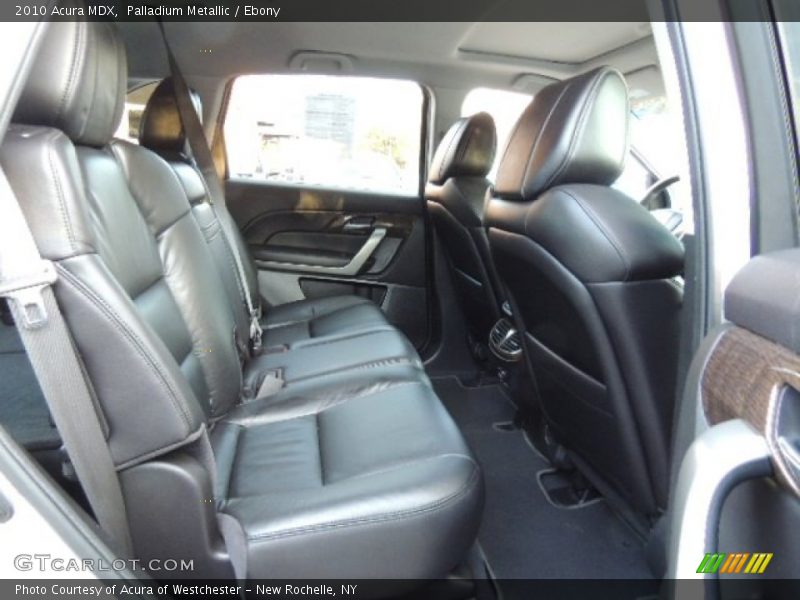 Palladium Metallic / Ebony 2010 Acura MDX