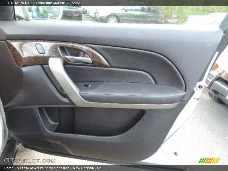 Palladium Metallic / Ebony 2010 Acura MDX