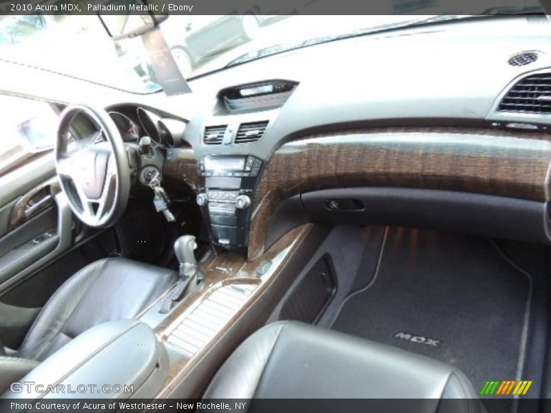 Palladium Metallic / Ebony 2010 Acura MDX