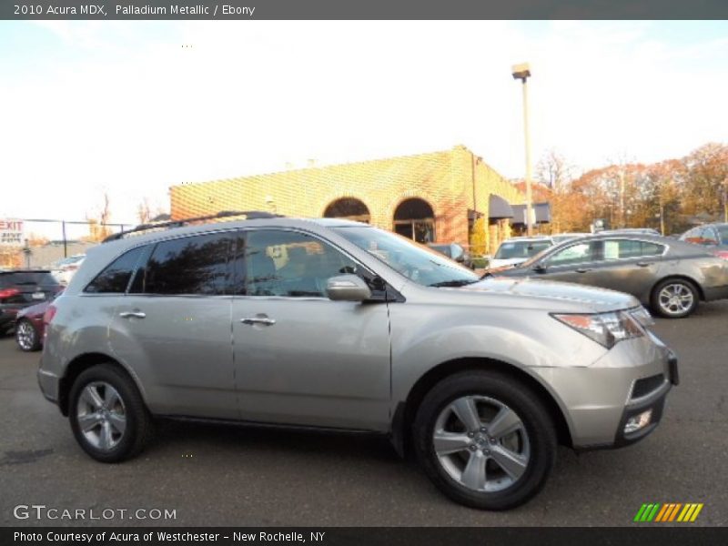 Palladium Metallic / Ebony 2010 Acura MDX