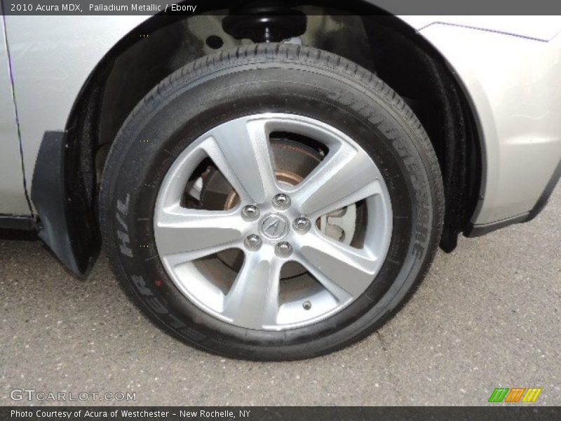 Palladium Metallic / Ebony 2010 Acura MDX