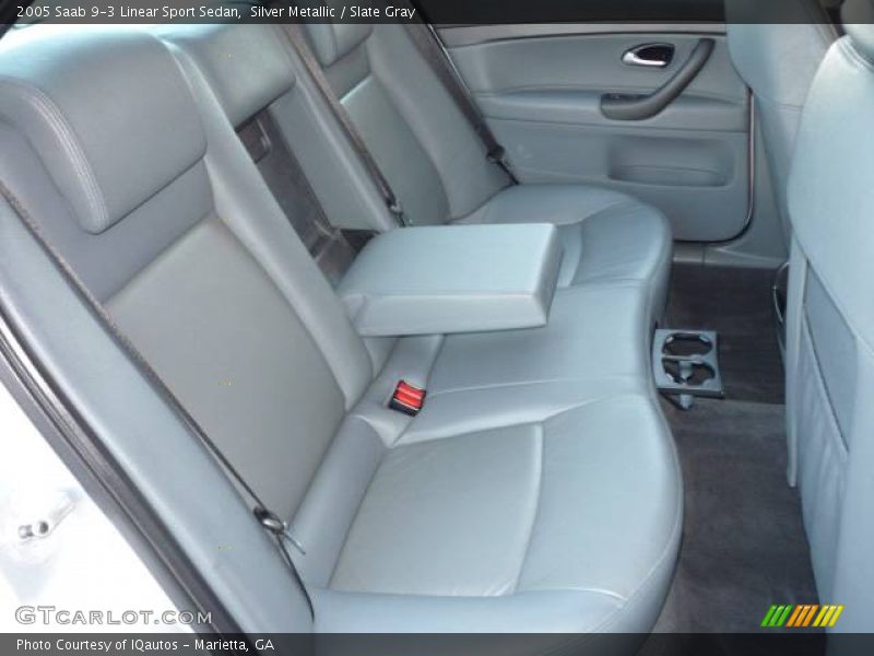 Silver Metallic / Slate Gray 2005 Saab 9-3 Linear Sport Sedan