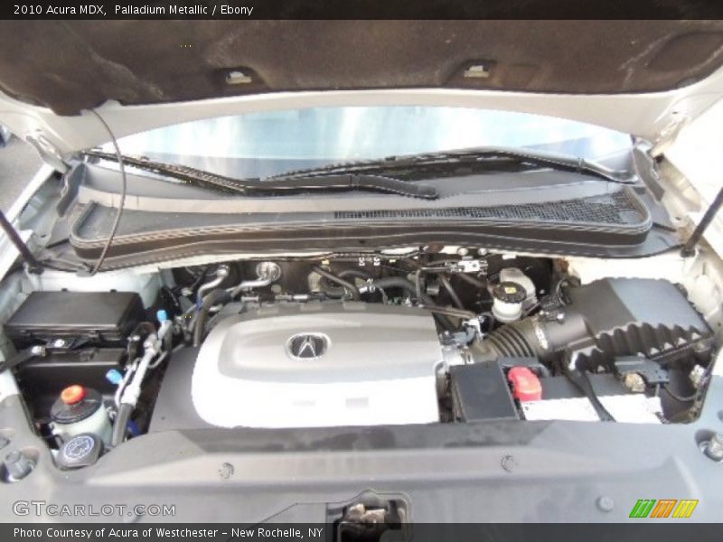 Palladium Metallic / Ebony 2010 Acura MDX