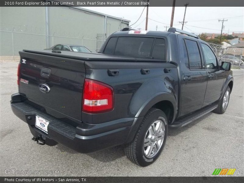 Black Pearl Slate Metallic / Charcoal Black 2010 Ford Explorer Sport Trac Limited