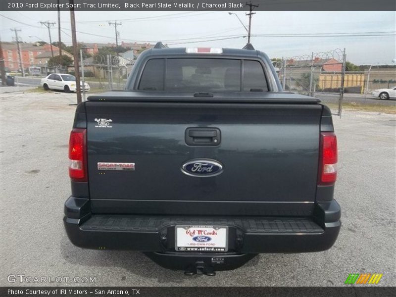 Black Pearl Slate Metallic / Charcoal Black 2010 Ford Explorer Sport Trac Limited