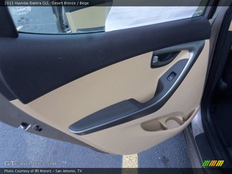 Desert Bronze / Beige 2013 Hyundai Elantra GLS