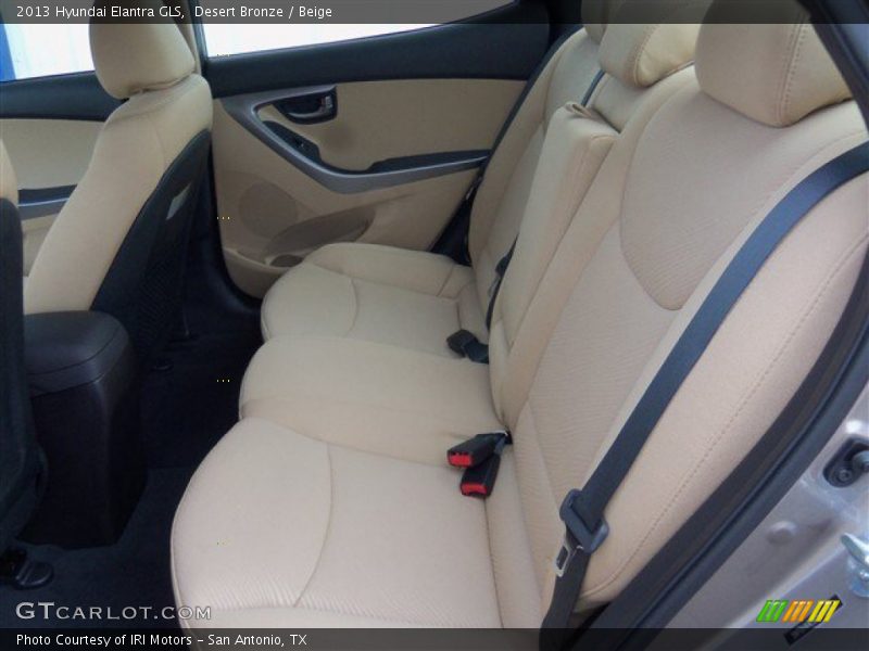 Desert Bronze / Beige 2013 Hyundai Elantra GLS
