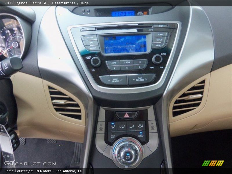 Desert Bronze / Beige 2013 Hyundai Elantra GLS