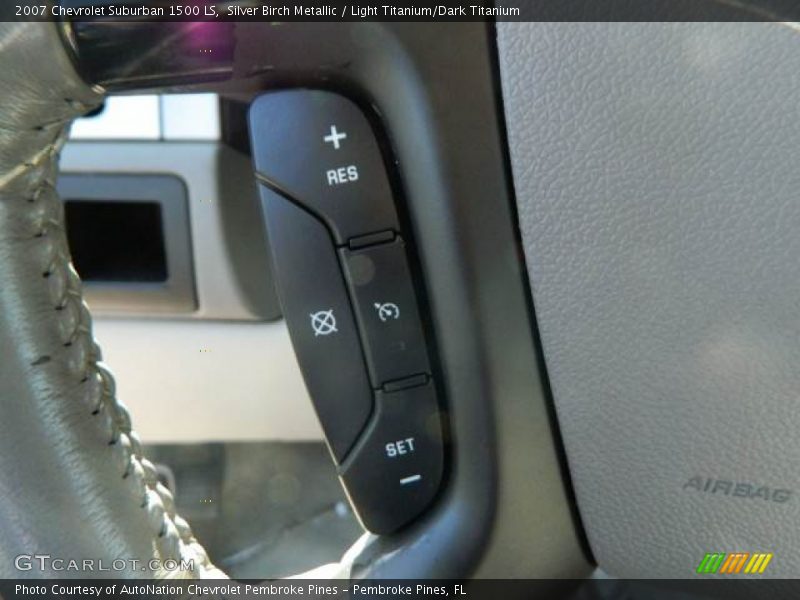 Silver Birch Metallic / Light Titanium/Dark Titanium 2007 Chevrolet Suburban 1500 LS