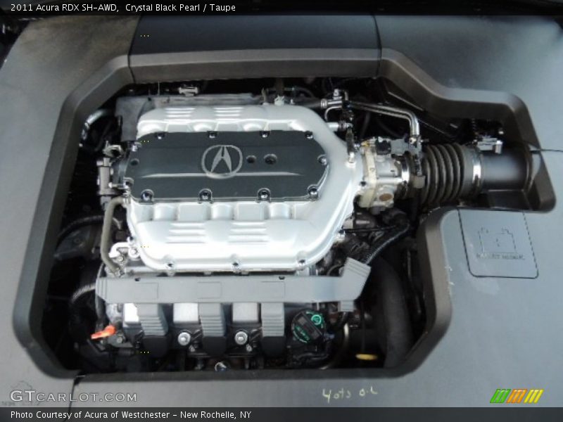 Crystal Black Pearl / Taupe 2011 Acura RDX SH-AWD