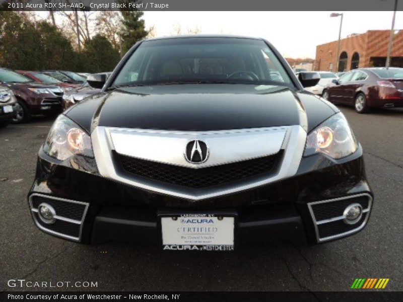 Crystal Black Pearl / Taupe 2011 Acura RDX SH-AWD