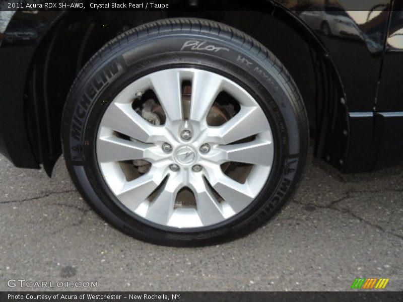 Crystal Black Pearl / Taupe 2011 Acura RDX SH-AWD