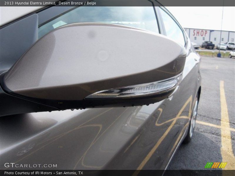 Desert Bronze / Beige 2013 Hyundai Elantra Limited