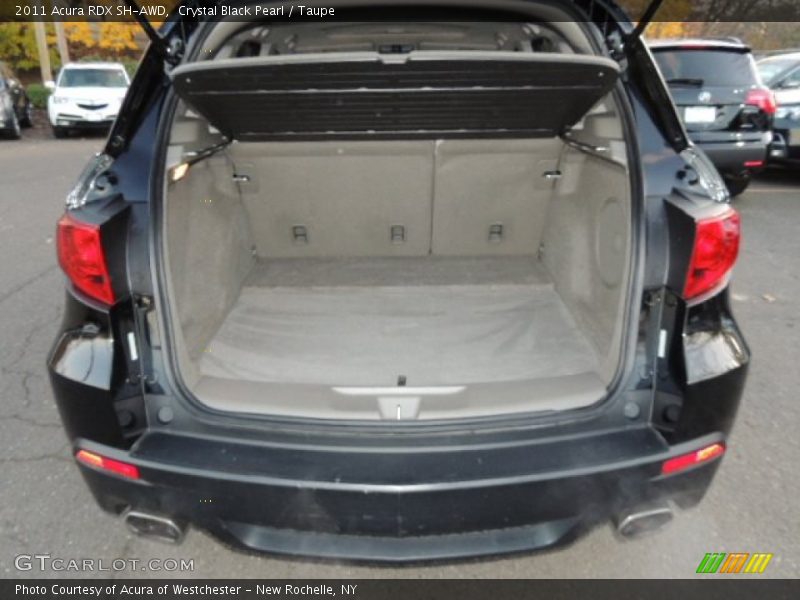 Crystal Black Pearl / Taupe 2011 Acura RDX SH-AWD