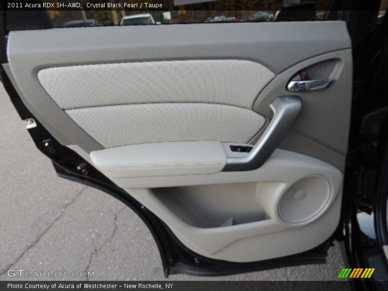 Crystal Black Pearl / Taupe 2011 Acura RDX SH-AWD
