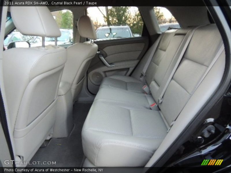Crystal Black Pearl / Taupe 2011 Acura RDX SH-AWD