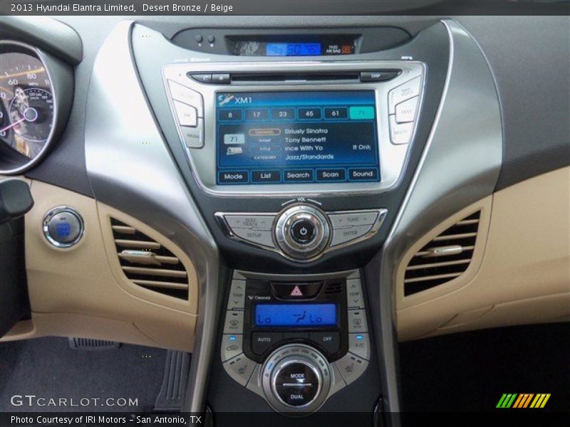 Desert Bronze / Beige 2013 Hyundai Elantra Limited