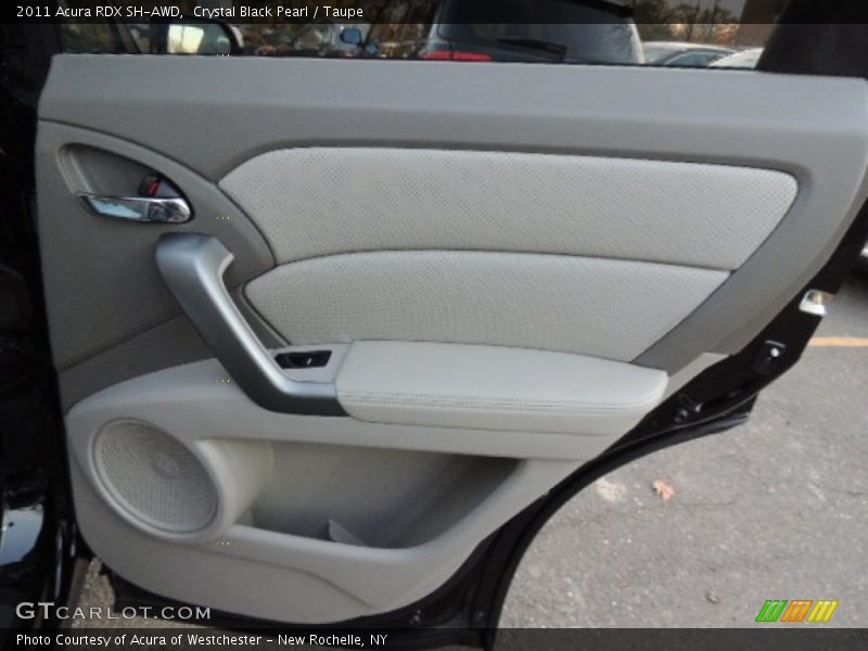 Crystal Black Pearl / Taupe 2011 Acura RDX SH-AWD