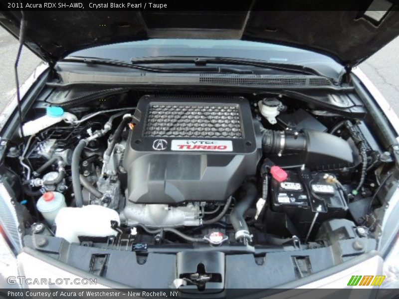 Crystal Black Pearl / Taupe 2011 Acura RDX SH-AWD