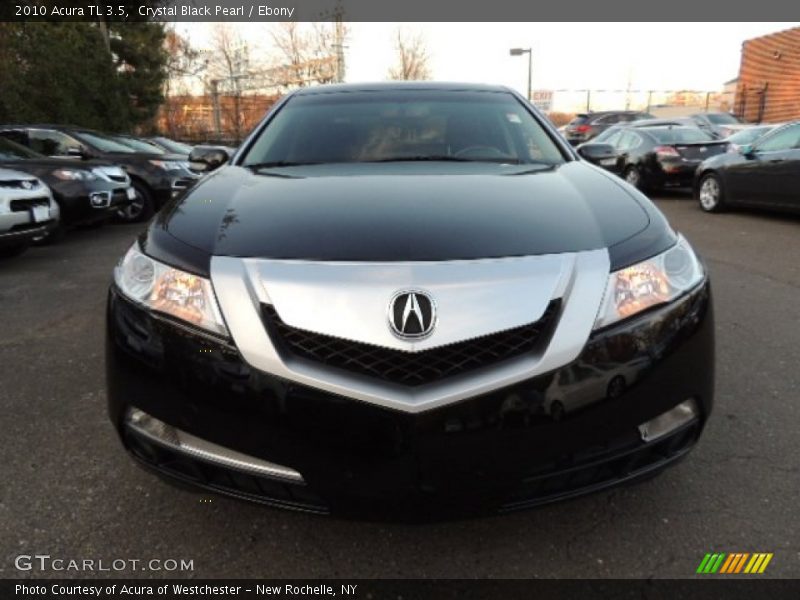 Crystal Black Pearl / Ebony 2010 Acura TL 3.5