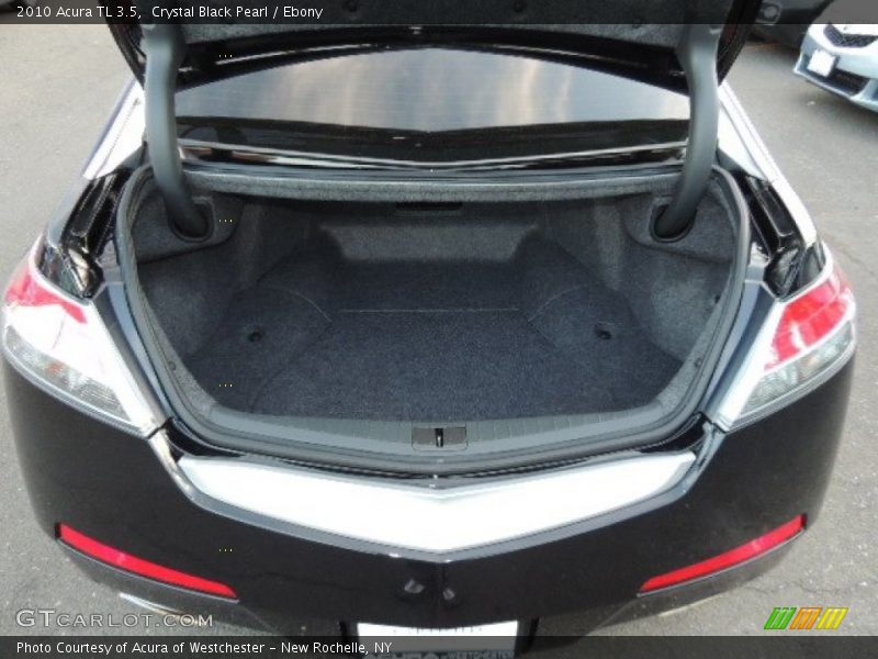 Crystal Black Pearl / Ebony 2010 Acura TL 3.5
