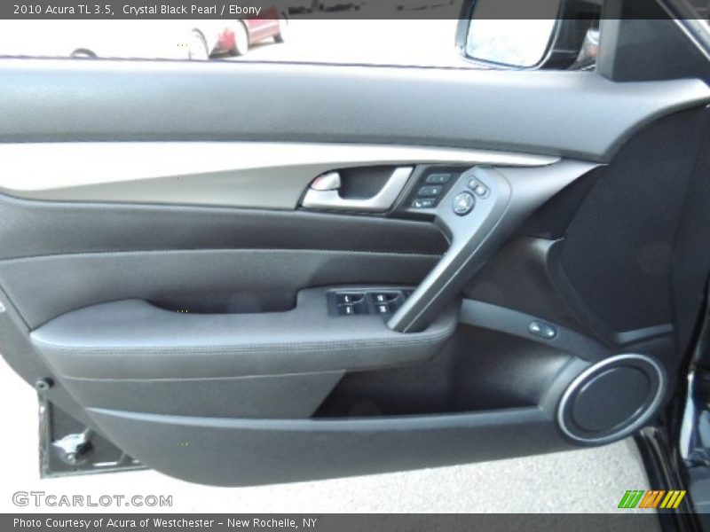 Crystal Black Pearl / Ebony 2010 Acura TL 3.5