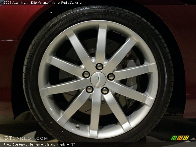 Merlot Red / Sandstorm 2005 Aston Martin DB9 Volante