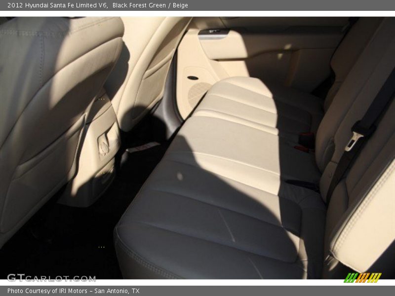 Black Forest Green / Beige 2012 Hyundai Santa Fe Limited V6