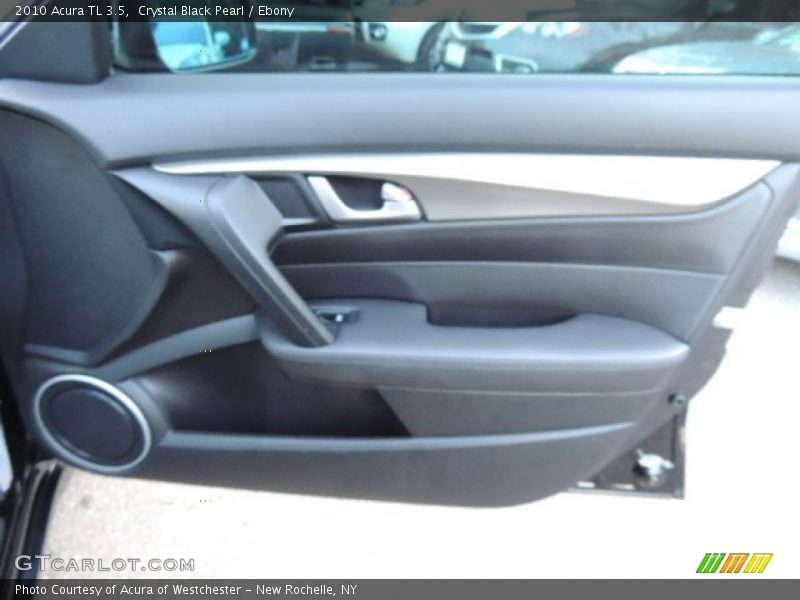 Crystal Black Pearl / Ebony 2010 Acura TL 3.5