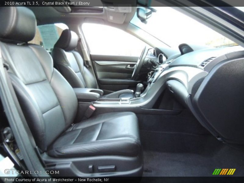 Crystal Black Pearl / Ebony 2010 Acura TL 3.5