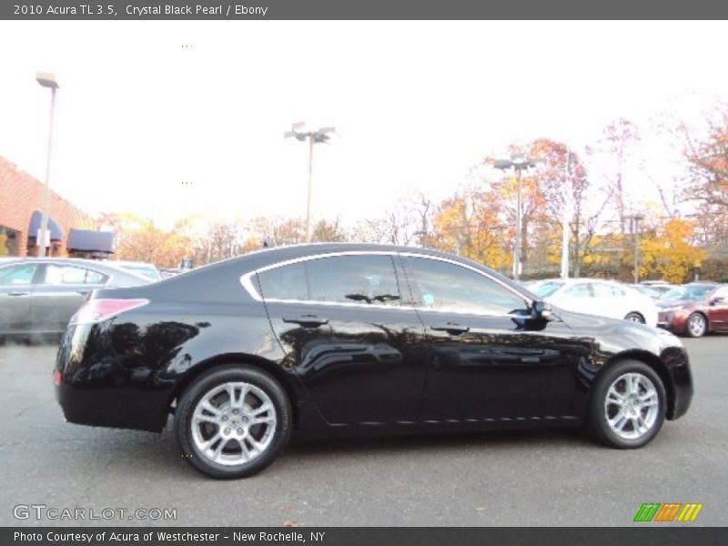 Crystal Black Pearl / Ebony 2010 Acura TL 3.5