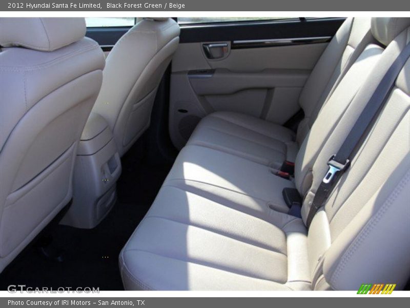 Black Forest Green / Beige 2012 Hyundai Santa Fe Limited